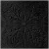 Art3d 24'' L x 24'' W Matte PVC Drop-In Ceiling Tile In Black, 12-Pack New In Box $199