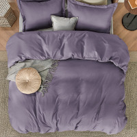 Bedsure Grayish Purple Duvet Cover Queen Size - Soft Double Brushed Bedding Set 3-Piece Set $199