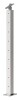 Deck Man Cable Railing Post 36"x2"x2" Stair Decking Railing Post Stainless Steel Adjustable Angle End Post for 1/8" Deck Cable Railing New In Box $199