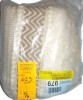 Ink+Ivy 20"x32" Asher Woven Textured Striped Bath Rug Natural New In Box - 2