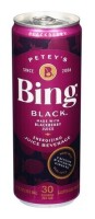 Petey's BIng Black Energizing Juice Beverage, 12 oz New Best by 12/2027
