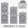 Bungalow Rose Machine Washable Non-Slip Kitchen Mat (3-Piece Set) Similar to Picture New In Box $99 - 2