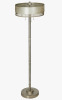 Latitude Run&reg; 62"H Flodie Aged Silver-Finish Metal Floor Lamp New In Box $299