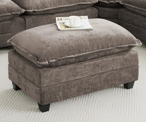 Winston Porter 35.4&rsquo;&rsquo; Rectangle Chenille Ottoman for Modular Sectional Sofa $299
