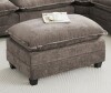 Winston Porter 35.4&rsquo;&rsquo; Rectangle Chenille Ottoman for Modular Sectional Sofa $299