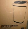 NINESTARS DZT-50-9 Automatic Touchless Infrared Motion Sensor Trash Can, 13 Gal 50L, Stainless Steel Base (Oval, Silver/Black Lid) $99 - 2