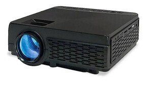 GPX PJ300VP All in One Projector with Speaker Bluetooth HDMI USB VGA, Remote Control / LCD Projector with Remote Control Assorted