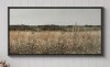 IDEA4WALL Rustic Wildflower Meadow Landscape Neutral Farm Field Nature Wall Decor for Living Room Bedroom Office Extra Large Pictures Framed Canvas Print Wall Art, 30" H x 60" W x 1.5" D New In Box $299