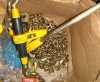 VEVOR Ratchet Binder with 5/16-3/8 inch, 7100 lbs Load Limit G80, Detachable Anti-Skid Handle, Tie Down Hauling Binders for Flatbed Truck Trailer, 2 Set Black & Yellow New Open Box $299 - 2
