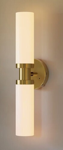 Wrought Studio&trade; 16.5" Rechargeable Dimmable Wall Sconce with Remote & Bulbs New In Box $199