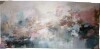 Ivy Bronx Brushstroke Abstract Painting I - Abstract Collages Large Wall Art, 60" x 30" New In Box $199 - 2