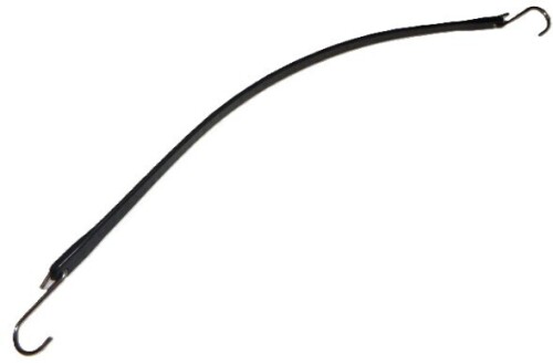 Vevor Bungee Cord with Hook 21", Heavy Duty Rubber Tarp Strap S Hook Securing Cargo, Tarp in Extreme Weather, Max Stretch 1.5X & Max Load Capacity 185 LBS New