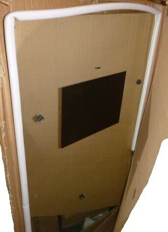 Electric Mirror Company 24 in. x 50 in. Wall Hung Mirror with Built in 50" LCD Monitor