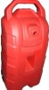 VEVOR 16 Gallon Fuel Caddy, 7.8 L/min, Portable Gas Storage Tank Container with Hand Pump Rubber Wheels, Fuel Transfer Storage Tank for Gasoline Diesel Machine Oil Car Mowers Tractor Boat Motorcycle (Tank Only) $299 - 2