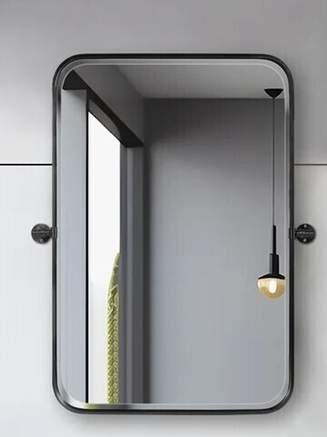 Trent Austin Design&reg; Orton Metal Wall Mirror with Adjustable Tilted Frame, 24" x 36" New In Box $299