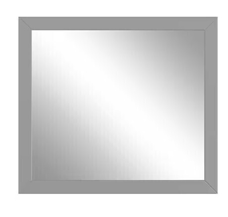 American Pride Framed Mirror with Brushed Nickel Frame 42" x 42" New in Box $358
