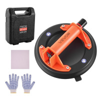 VEVOR Vacuum Suction Cup, 8-Inch Vacuum Glass Lifter with ABS Handle, 400 lbs Max Lifting Capacity Tile Suction Cup Tool with Carrying Case for Lifting Large Tile, Granite, Drywall, Windows (1-Pack) Similar to Picture New In Box $79
