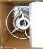 Rowena Interiors Stoneware Table Lamp with Tapered Base and Pleated Shade New In Box $199 - 2