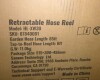 VEVOR Retractable Hose Reel 1/2 in. Dia x 130 ft. Garden Water Hose Reel with 9-Pattern Nozzle, 180&deg; Swivel Bracket New In Box $199 - 2