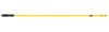 Rubbermaid HYGEN 58 Inch Yellow Aluminum Push-In Quick Connect Handle New