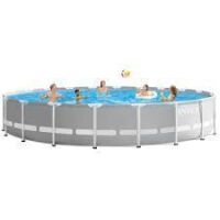 Intex Prism Frame Premium Pool Set 22' x 48'' Above Ground Swimming Pool New in Box $1799