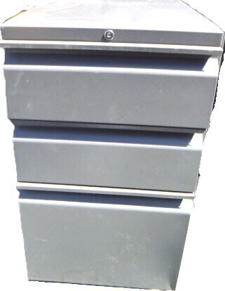 Haworth 3 Drawer Vertical Filing Cabinet