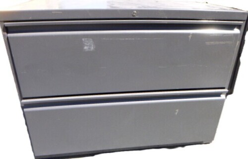 Haworth 2 Drawer Lateral Filing Cabinet