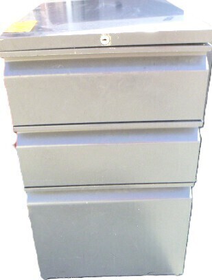 Haworth 3 Drawer Vertical Filing Cabinet