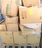 Pallet of Food Service Items and Packaging Items 5'