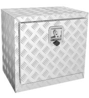VEVOR Underbody Truck Box, 24" x 14" x 16" Pickup Storage Box, Heavy Duty Aluminum Diamond Plate Tool Box with Lock and Keys, Waterproof Trailer Storage Box with T-Handle Latch for Truck, Van, Trailer, New in Box $299