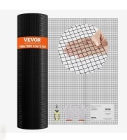 VEVOR Hardware Cloth, 48'' x 100' Galvanized Wire Mesh Roll, 19 Gauge Chicken Wire Fence Roll, Vinyl Coating Metal Wire Mesh for Chicken Coop Barrier, Rabbit Snake Fences, Poultry Enclosures New in Box $299