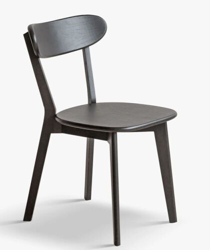 Ophelia & Co. (Black) Dining Chair Wooden FAS Grade Oak Wood Made in North America 100% Dirt-free Wood Dining Chair New in Box $299