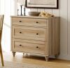 Charlton Home Scarlett 33.9'' W 3 - Drawer Dresser New Shelf Pull $599