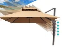 Pellebant 13 ft. x 10 ft. Cantilever Patio Umbrella $699