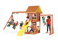 Brandclub Cedarbrook Cedar Swing Set 2 of 3 Boxes $1699