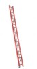 WESTWARD Extension Ladder: 40 ft Ladder Size, Fiberglass, 300 lb Load Capacity, 93 lb Wt, 2 Sections $899