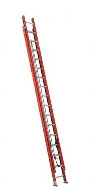 LOUISVILLE LADDER Extension Ladder: 32 ft Ladder Size, Fiberglass, 300 lb Load Capacity, 70 lb Wt $999