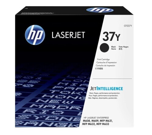 HP Original HP 37Y Extra High Yield Black Toner Cartridge, CF237YC New in Box $599