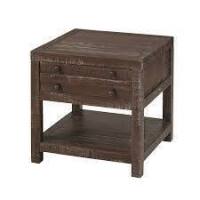 Modus Furniture Townsend Solid Wood Side Table New in Box $799