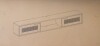 Walker Edison 58" Floating Wood TV Stand with Rattan Doors - Coastal Oak New in Box $299 - 2