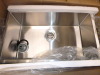 MSI Undermount 32 x 19in. Stainless Steel Single Bowl Kitchen Sink New in Box $599 - 2