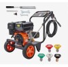 VEVOR Gas Pressure Washer, 4400 PSI 4.0 GPM, Gas Powered Pressure Washer with Copper Pump, Spray Gun and Extension Wand, 5 Quick Connect Nozzles, for Cleaning Cars, Homes, Driveways, Patios New in Box $899