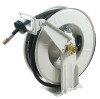 VEVOR Fuel Hose Reel, 1/2" x 50', Extra Long Retractable Machine Oil Hose Reel, Spring Driven Auto Swivel Rewind, Heavy-Duty Carbon Steel Construction with Hose for Auto Repair, Industries, 2300 PSI New In Box $299