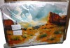 Union Rustic Marthella - Canyon Canvas Wall Art, 34" H x 44" W x 1.5" D New In Box $299 - 2