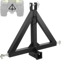 VEVOR 3 Point Hitch Receiver, 3 Point 2" Receiver Trailer Hitch Category 1 Tractor Tow Drawbar Adapter with Pins, Compatible with Kubota, Mahindra, Ford, Yanmar, John Deere, Massey Ferguson New In Box $199