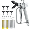 VEVOR Airless Paint Spray Gun, 3600PSI High Pressure Airless Paint Sprayer Gun with 5 Tips, 211, 315, 417, 517, 623, Swivel Joint Airless Spray Gun Kit with Filters, Cleaning Needle and Brush New In Box $199