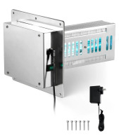 VEVOR HVAC Air Purifier Whole House, 18W 9inch, Light in Duct for Ac (Air Conditioning) Duct, Air Scrubber with 2 Bulb, PCO Technology HVAC lights with Power Cord for Ac Systems New In Box $99