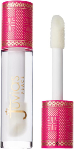 Juvia's Place Long Lasting Non-Sticky Luscious High Shine Lip Gloss Glass It's Glass, 16 oz, Clear, Super Shine, Plump, Glides on Richly Glossy and Smooth New In Box