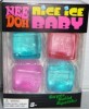 Needoh Nice Ice Baby Fidget Cube Set, 4 Pack Super Solid Squish Sensory Toys New In Box - 2