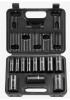 VEVOR 3/8" Drive Impact Socket Set, 11 Piece Deep Socket Set SAE 5/16"-1", 6 Point CR-V Alloy Steel for Auto Repair, Easy-to-Read Size Markings, Rugged Construction, Includes Storage Case New In Box $79
